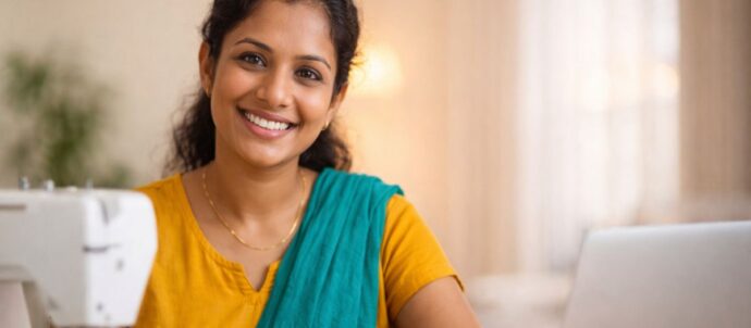 மங்கையர் அரங்கம் நிகழ்ச்சியில் பெண்கள் கலந்துரையாடும் மற்றும் கலை நிகழ்ச்சி காட்சி