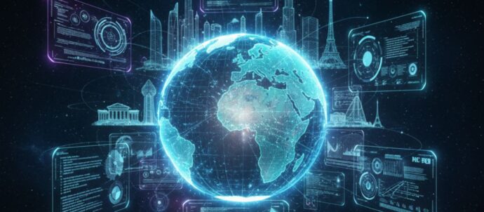 உலகச் சாளரம் நிகழ்ச்சியை பிரதிபலிக்கும் தமிழ் உலக செய்திகள் மற்றும் தகவல் காட்சி