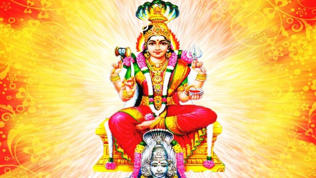 முருகன் பக்தியை வெளிப்படுத்தும் பக்தி தமிழ் விளக்கப்படம் | காக்கும் வடிவேல்