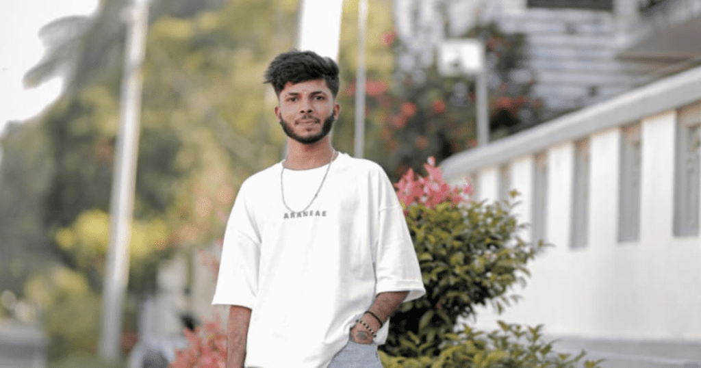 Tamil FM radio program promotional design featuring Mr. S. Vanojan