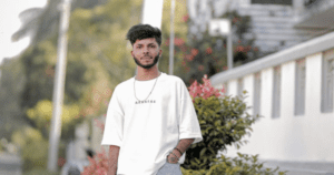 Tamil FM radio program promotional design featuring Mr. S. Vanojan